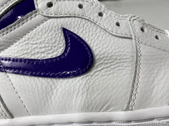 1st Kicks CD0461-151 1 HIGH AIR JORDAN RETRO PURPLE COURT 0724